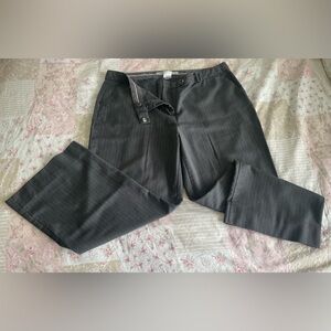 Women’s Gray Pinstripe Pants